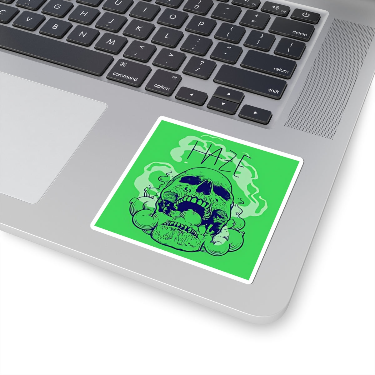 Haze Skull Kiss-Cut Sticker