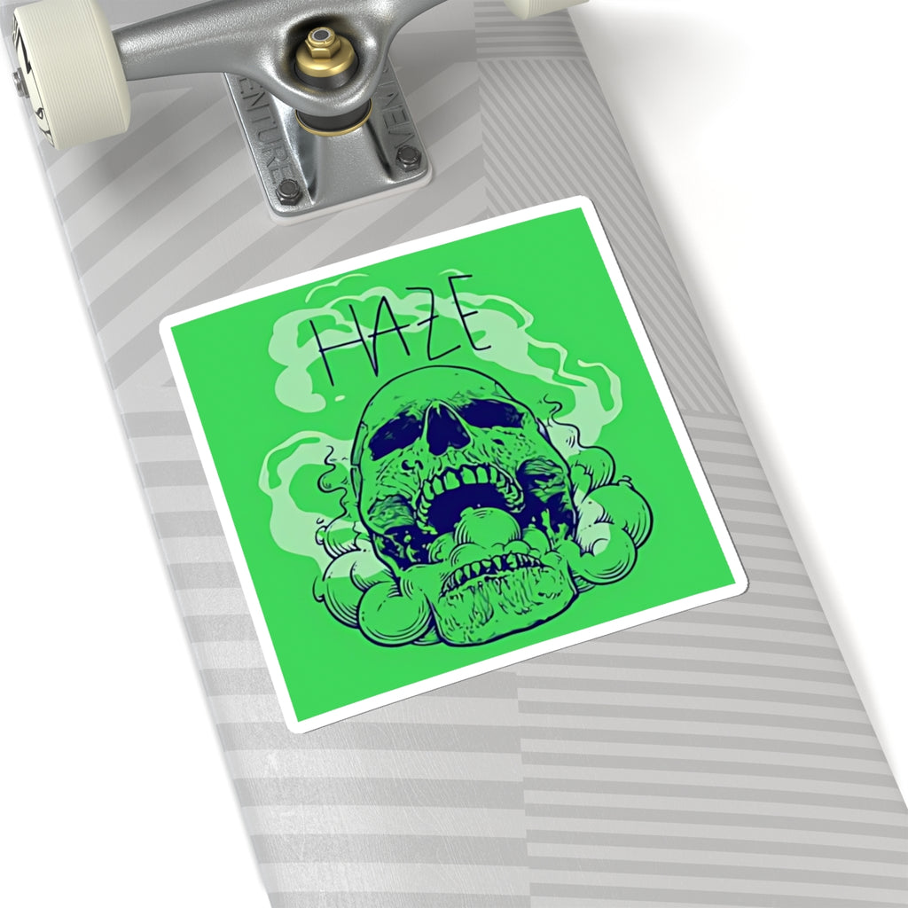 Haze Skull Kiss-Cut Sticker